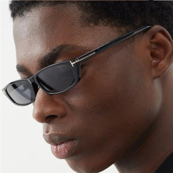 ONYX - Noir / Verres bleu clair  - Unisexe