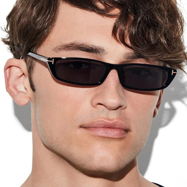 ONYX - Noir / Verres bleu clair  - Unisexe